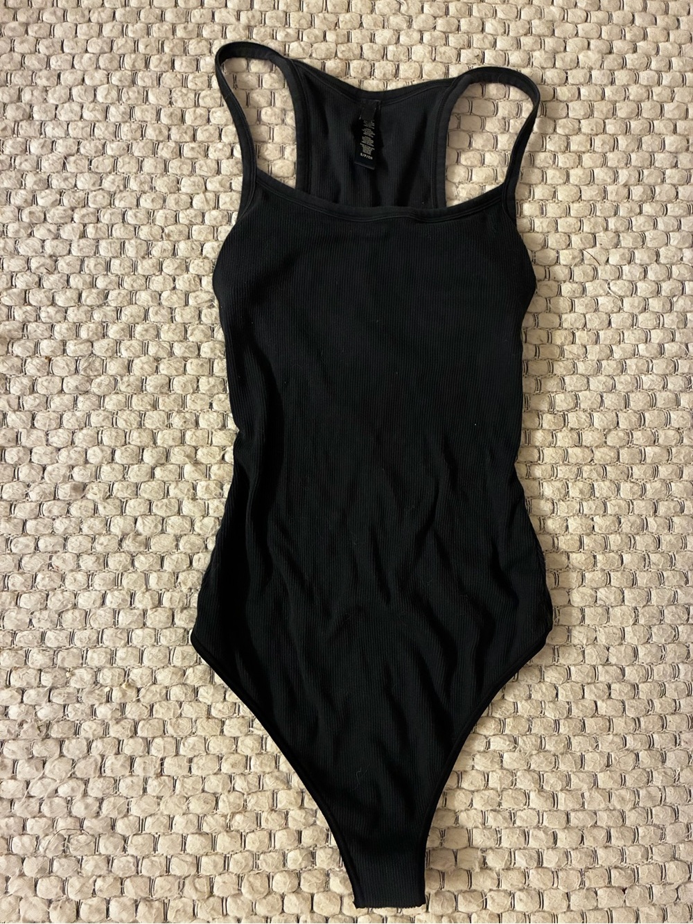 SKIMS Cotton Rib Cami Bodysuit
